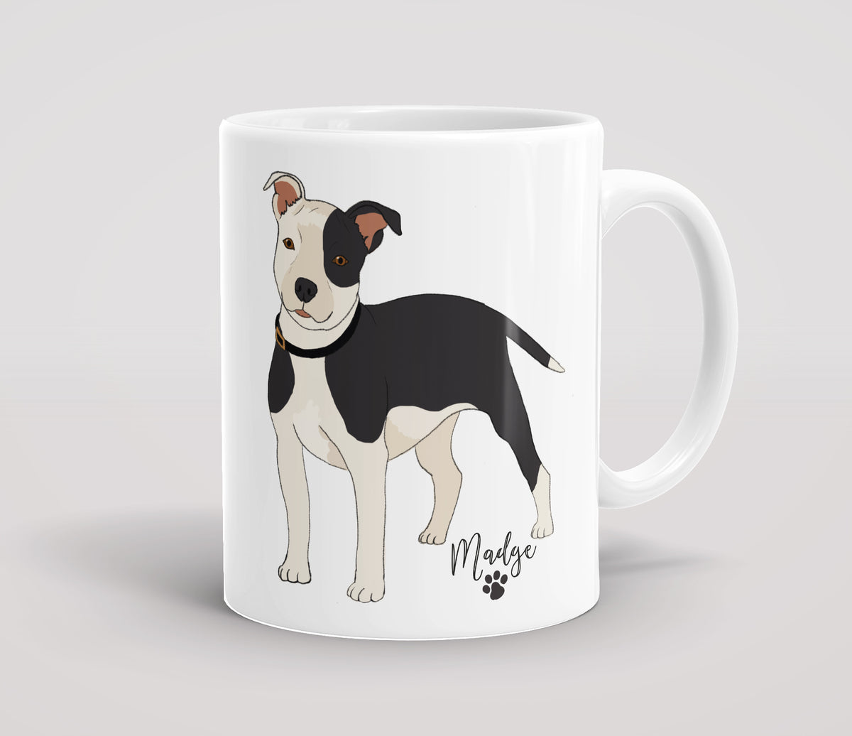 Staffie mug sale