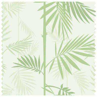 Bamboo Hex Calm Green Roller Blind [1069]