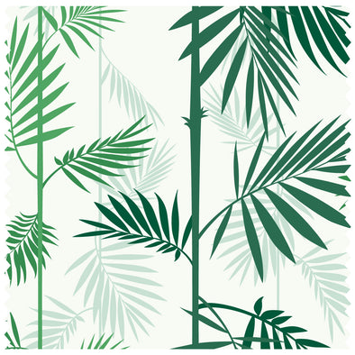 Bamboo Hex Green Roller Blind [1070]