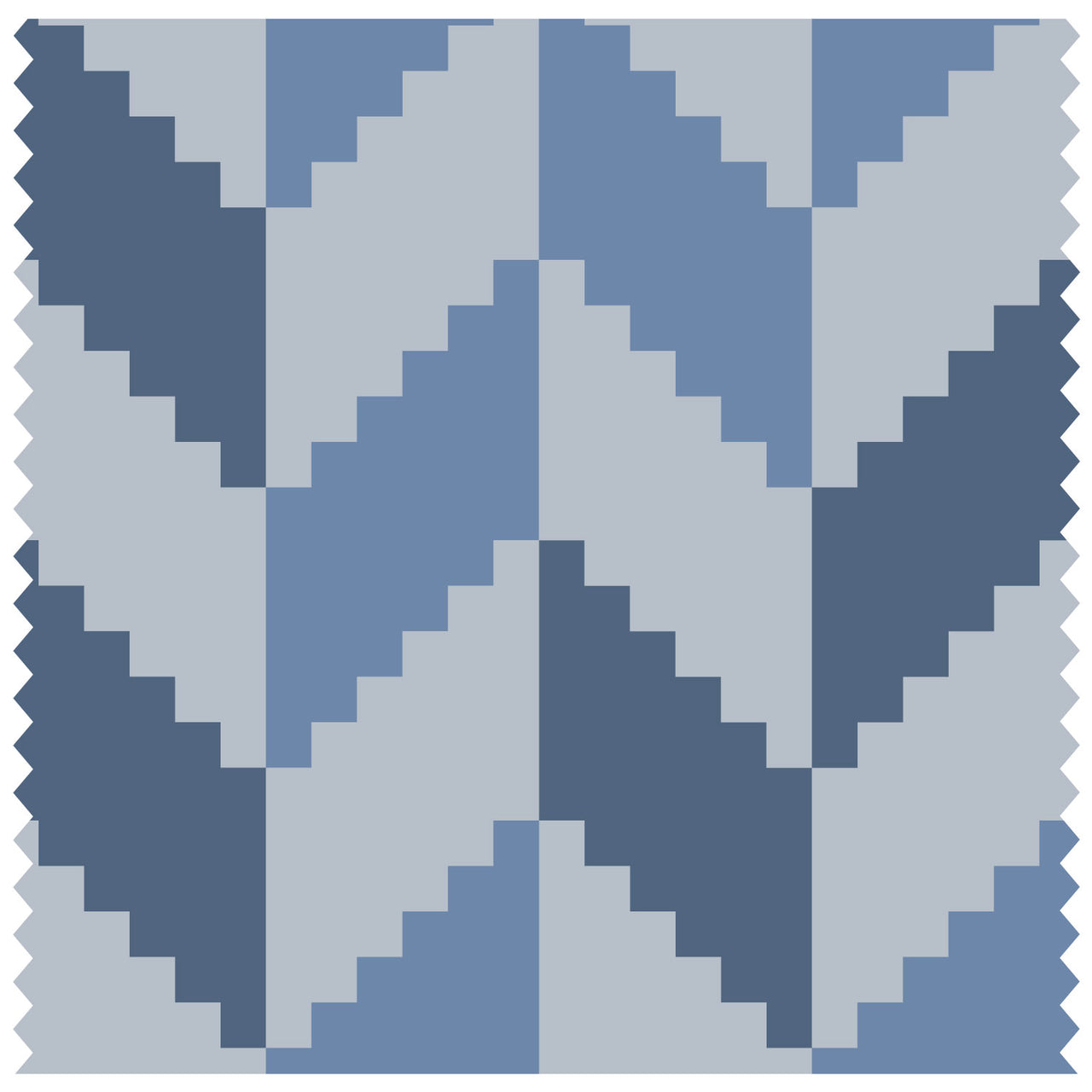 Bitmap Vees Slate Roller Blind [1096]