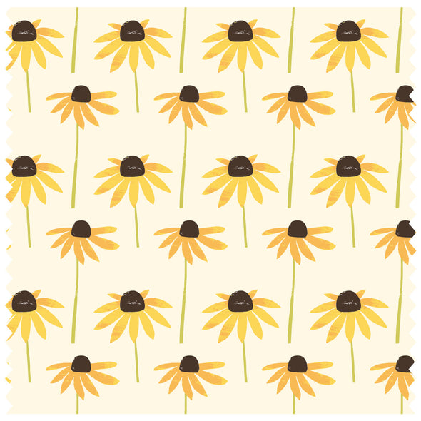 Black Eyed Susan Small Yellow Roller Blind [113]