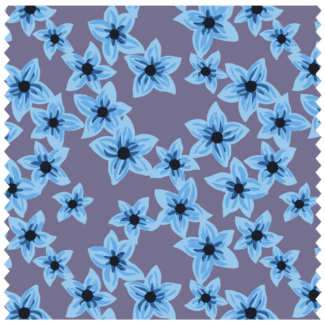 Blossom Flowers Large Dark Roller Blind [122]