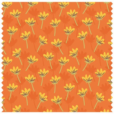 Buttercups Orange Roller Blind [145]