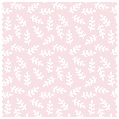 Scattered Leaves Pink Roller Blind [182]