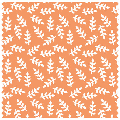 Scattered Leaves Orange Roller Blind [188]