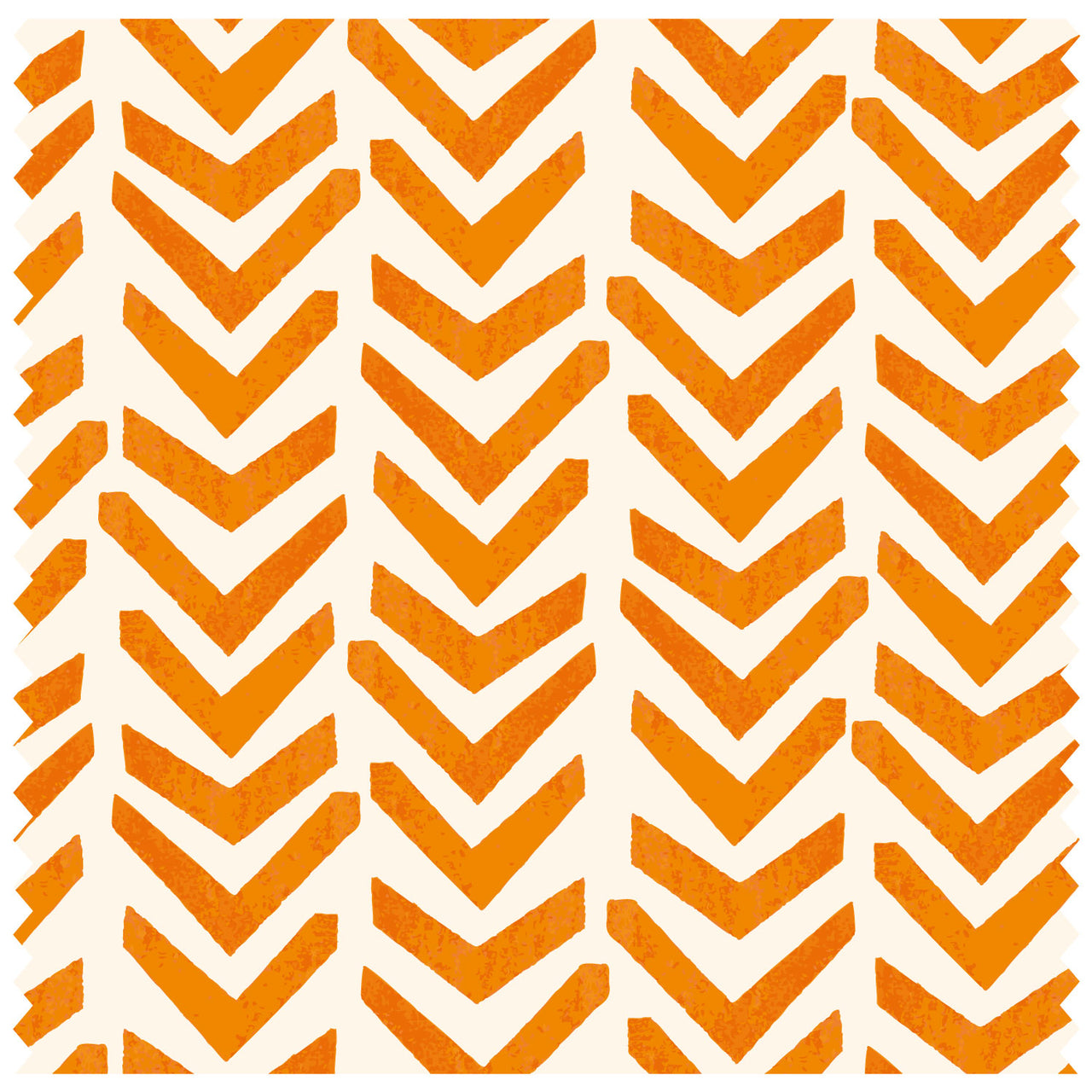 Chevrons Orange Roller Blind [258]