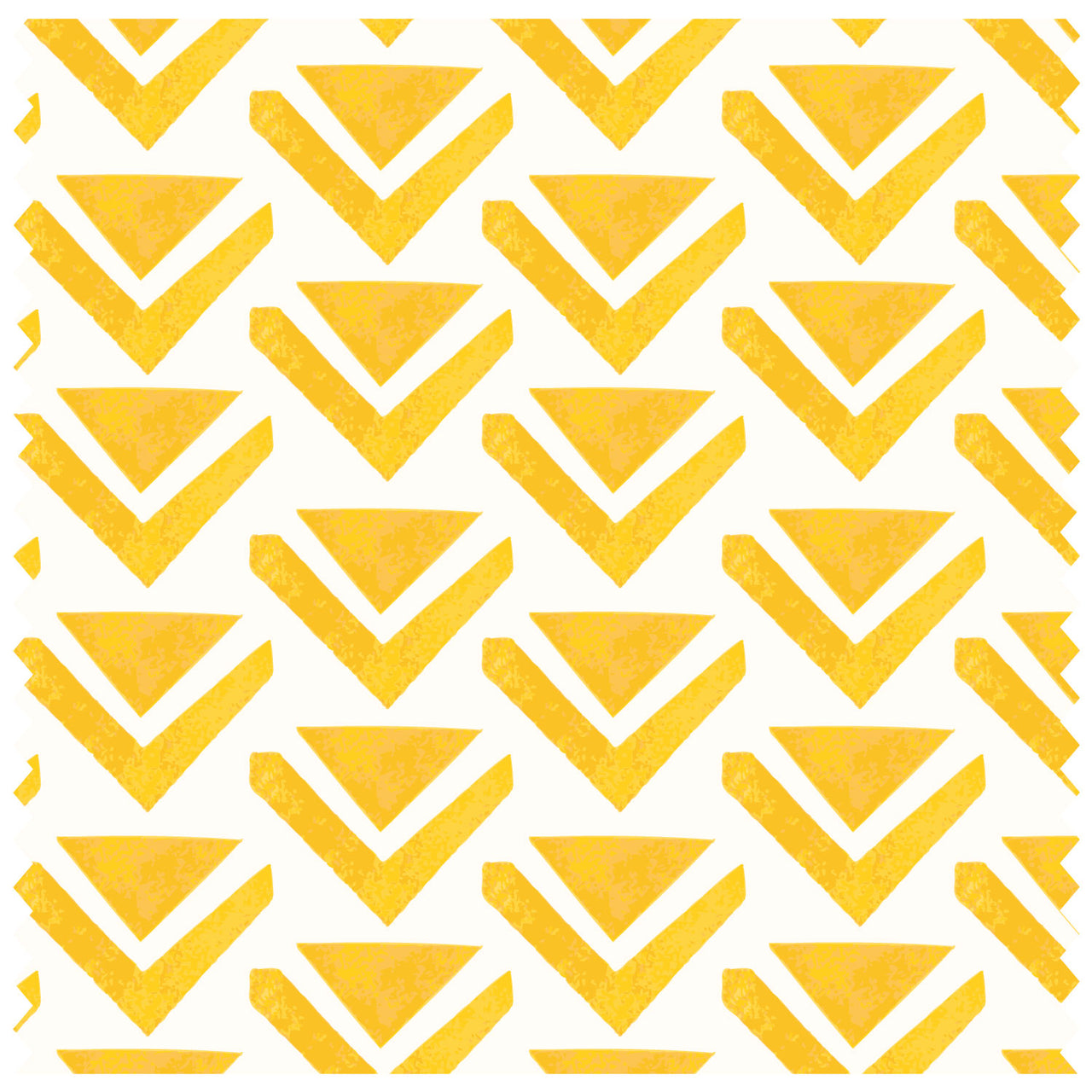 Chunky Arrows Yellow Roller Blind [267]