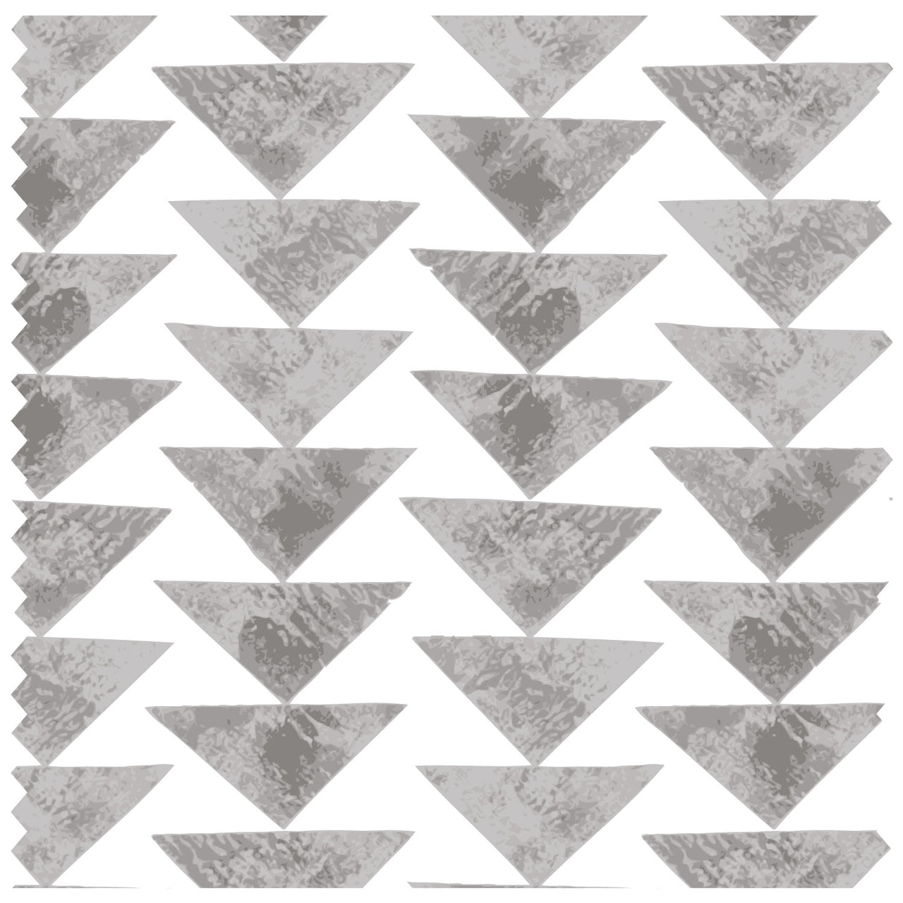 Collaged Triangles Grey Roller Blind [269]