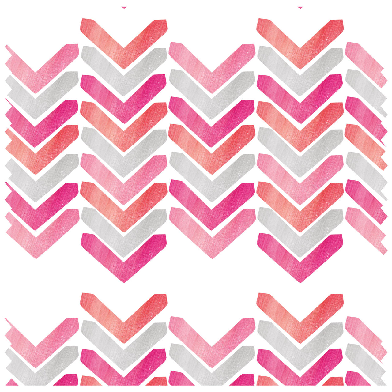 Chevrons Pink Roller Blind [274]