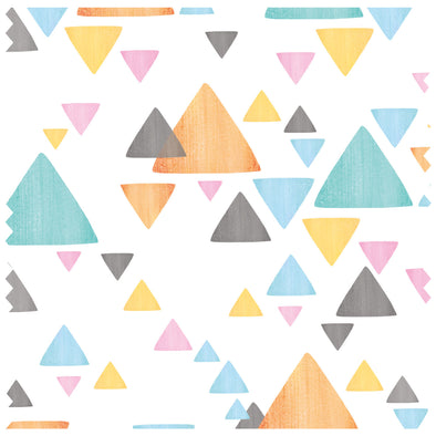 Confetti Triangles Rainbow Roller Blind [279]