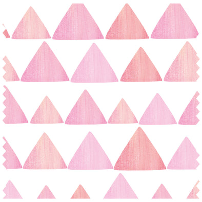 Triangle Stripes Pink Roller Blind [290]