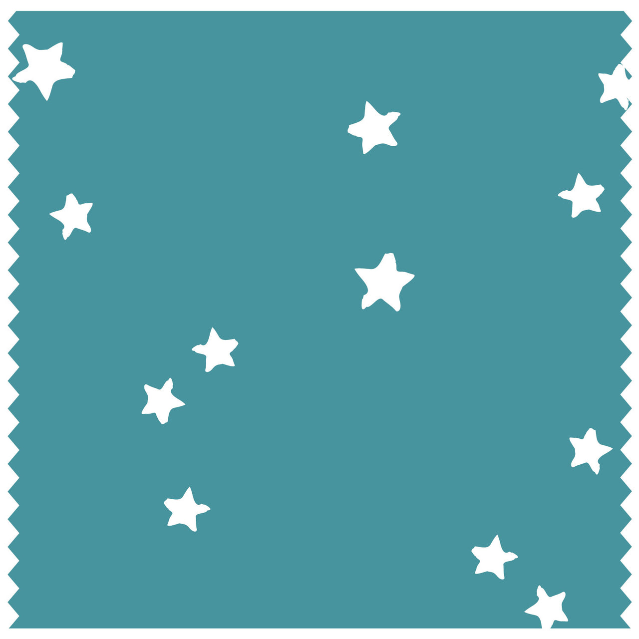 Moon & Stars Teal Roller Blind [299]