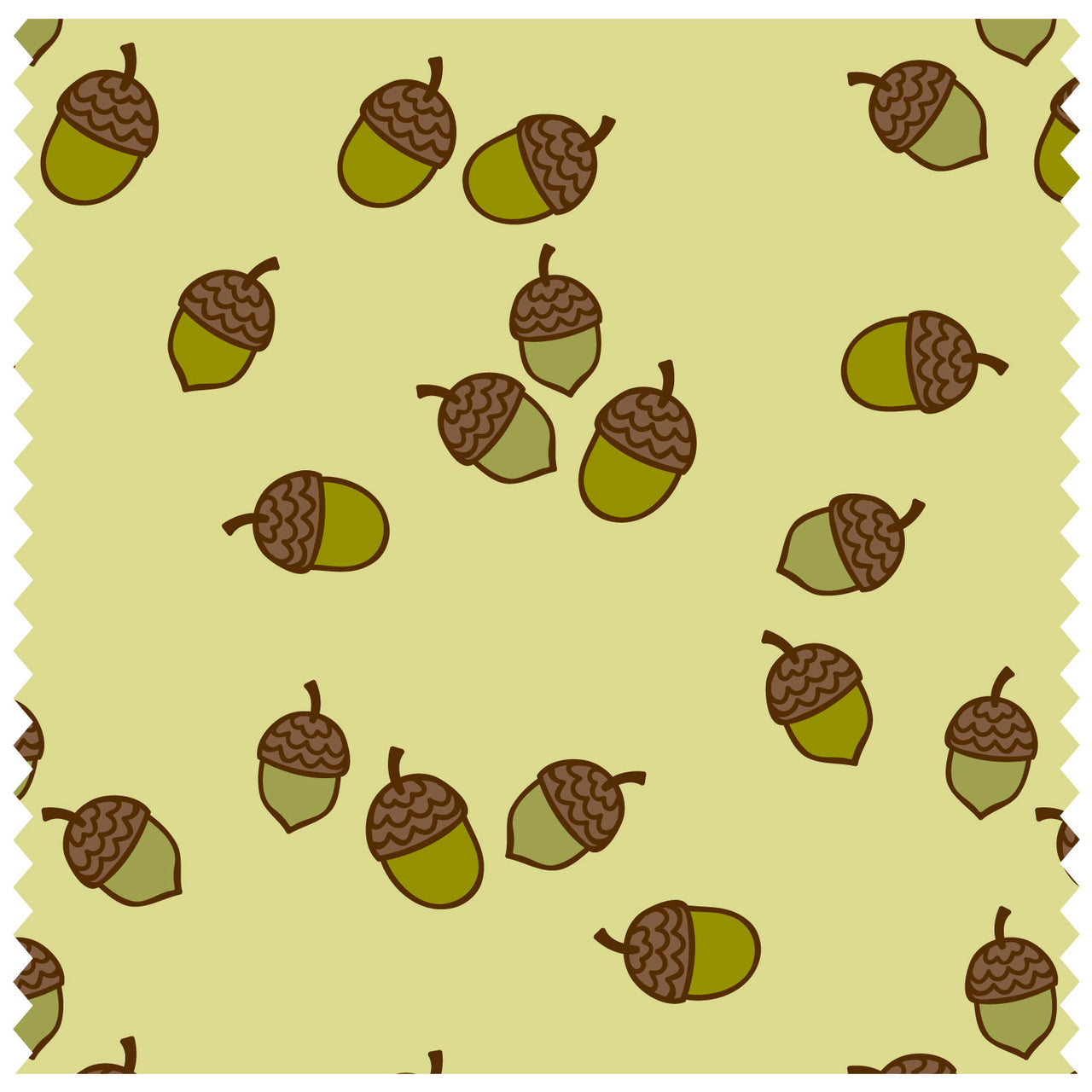 Acorns Green Roller Blind [304]