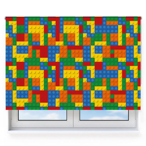 Colour Blocks Printed Roller Blind [030]