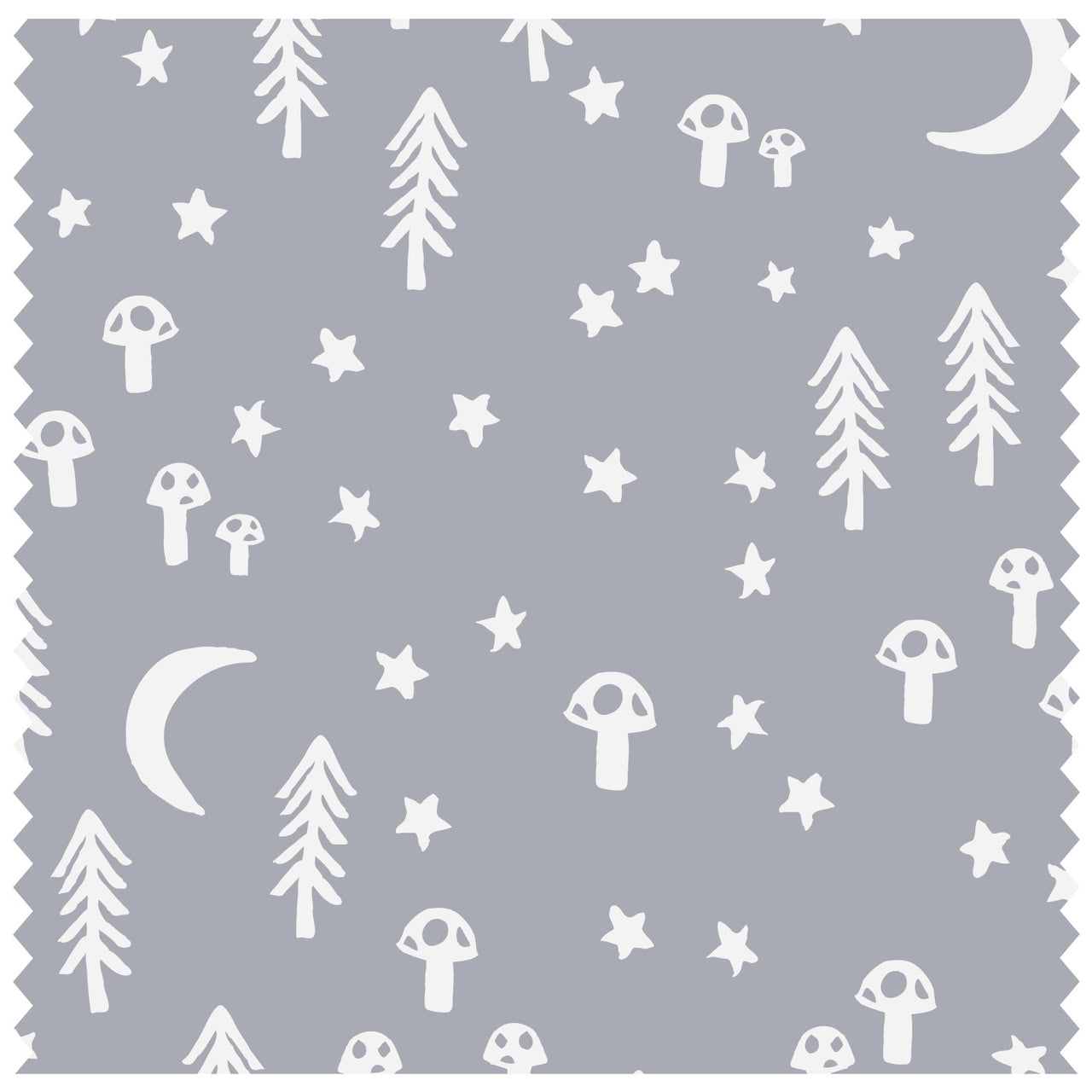 Stars & Trees Dark Grey Roller Blind [314]