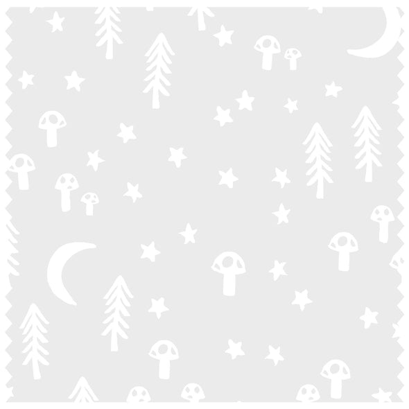 Stars & Trees Light Grey Roller Blind [318]