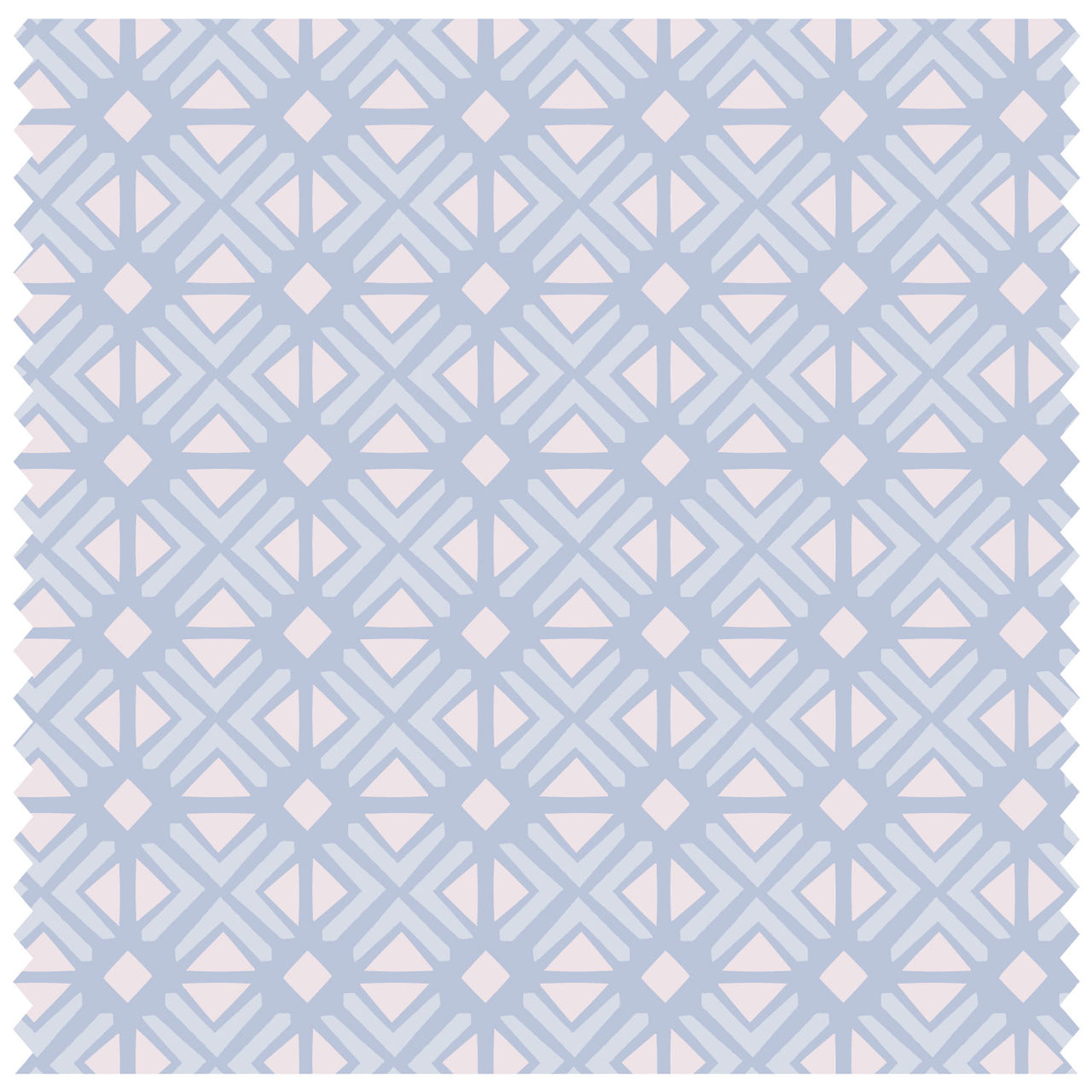 Pastel Pink & Purple Geometric Tiles Roller Blind [366]