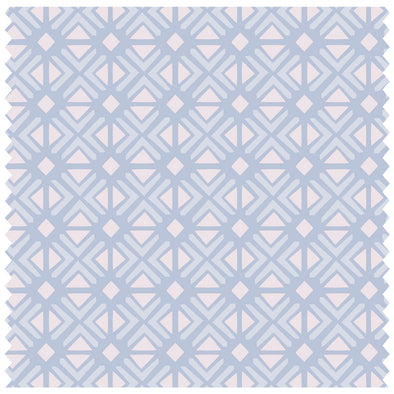 Pastel Pink & Purple Geometric Tiles Roller Blind [366]