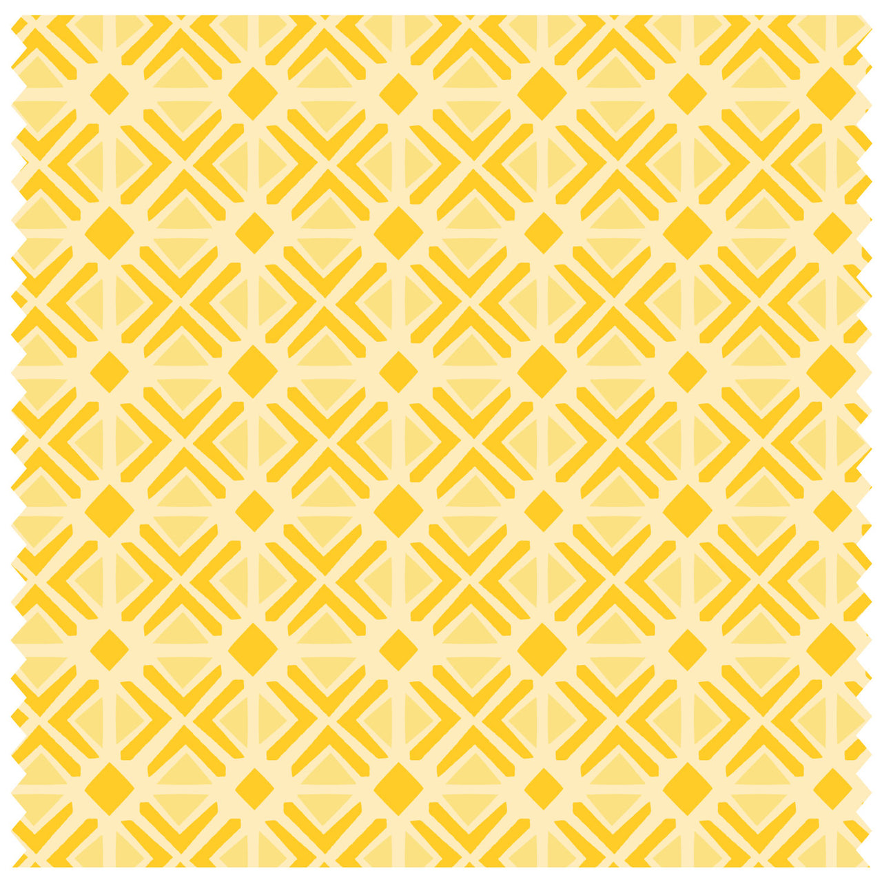 Yellow Geometric Tiles Roller Blind [371]