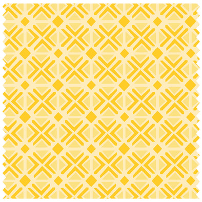 Yellow Geometric Tiles Roller Blind [371]