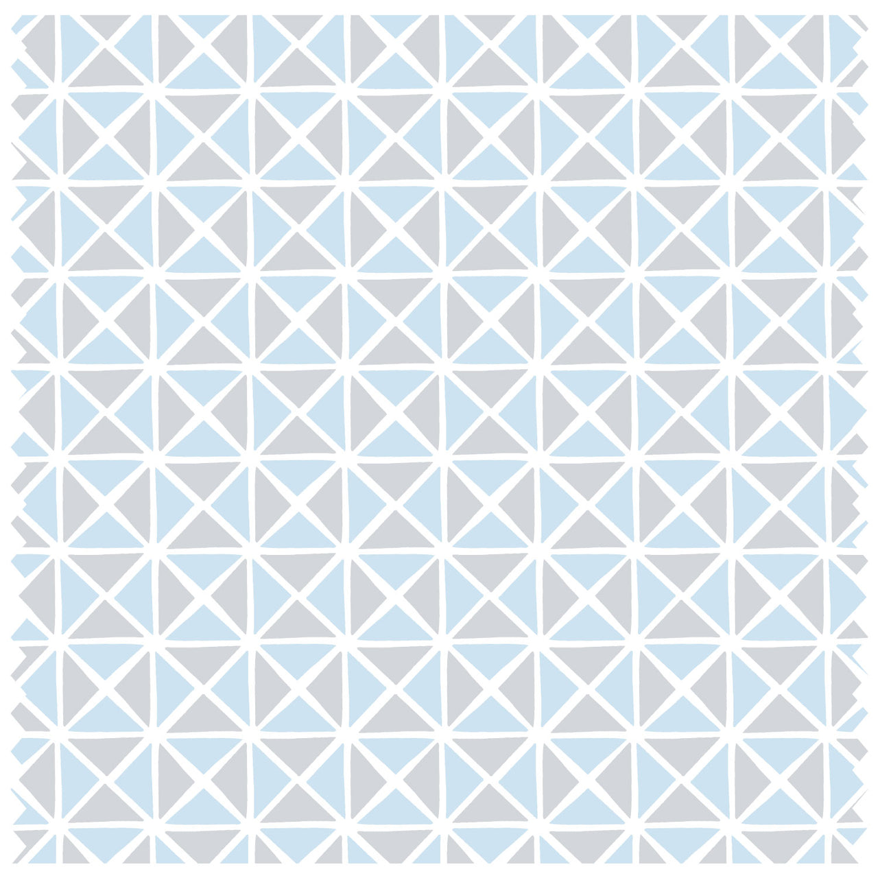 Blue & Grey Checkered Tiles Roller Blind [373]