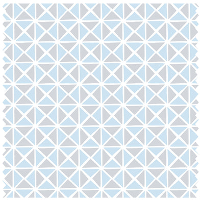Blue & Grey Checkered Tiles Roller Blind [373]