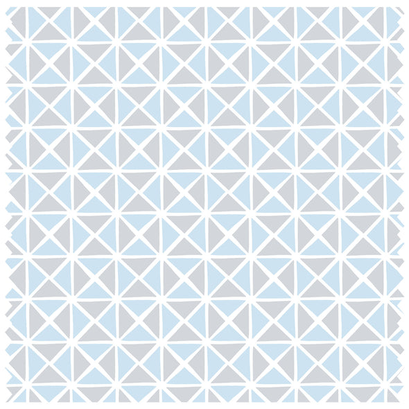 Blue & Grey Checkered Tiles Roller Blind [373]