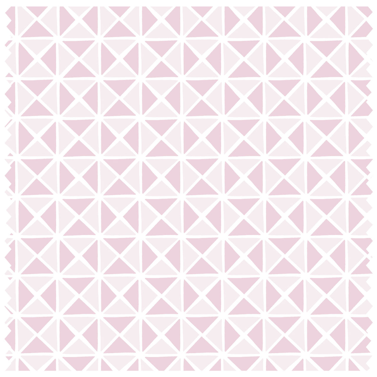 Baby Pink Checkered Tiles Roller Blind [375]
