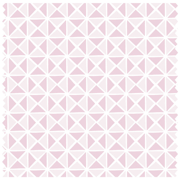 Baby Pink Checkered Tiles Roller Blind [375]