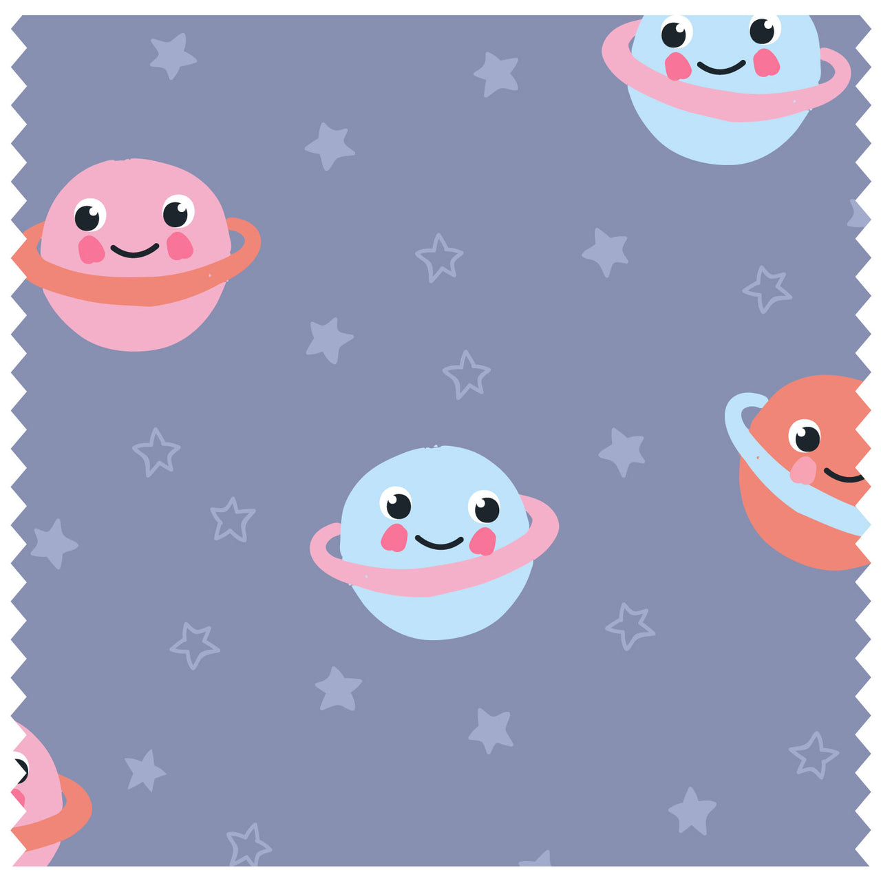 Cute Planets Roller Blind [378]