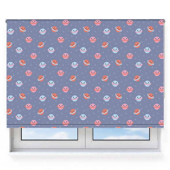 Cute Planets Roller Blind [378]