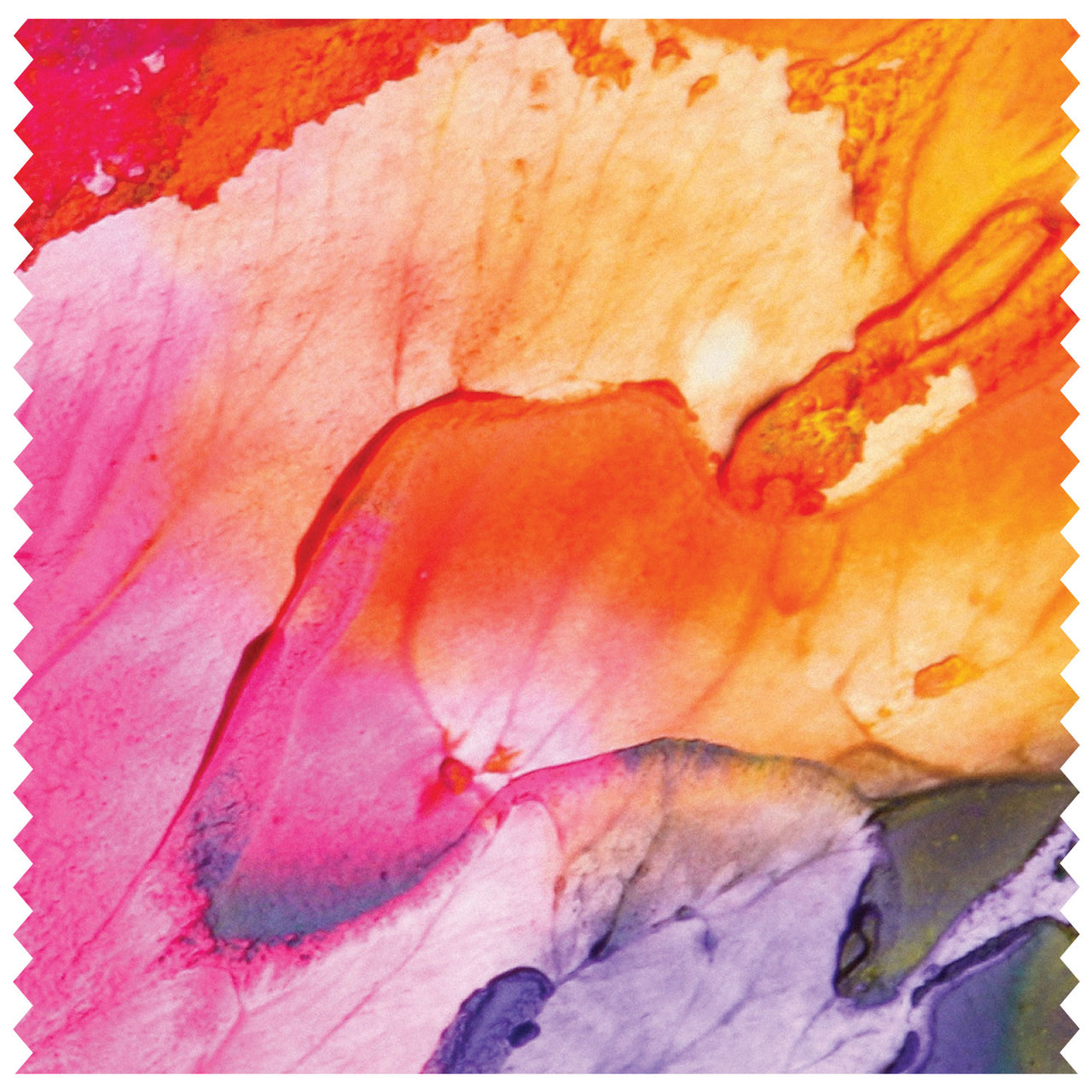 Abstract Paint Roller Blind [5]