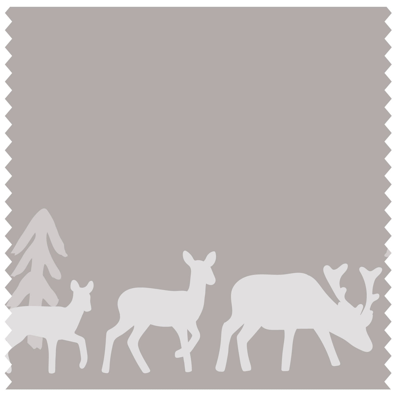 Deer & Mountains Pink Roller Blind [518]