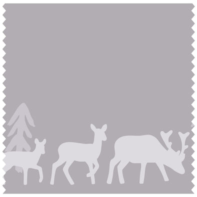 Deer & Mountains Purple Roller Blind [519]
