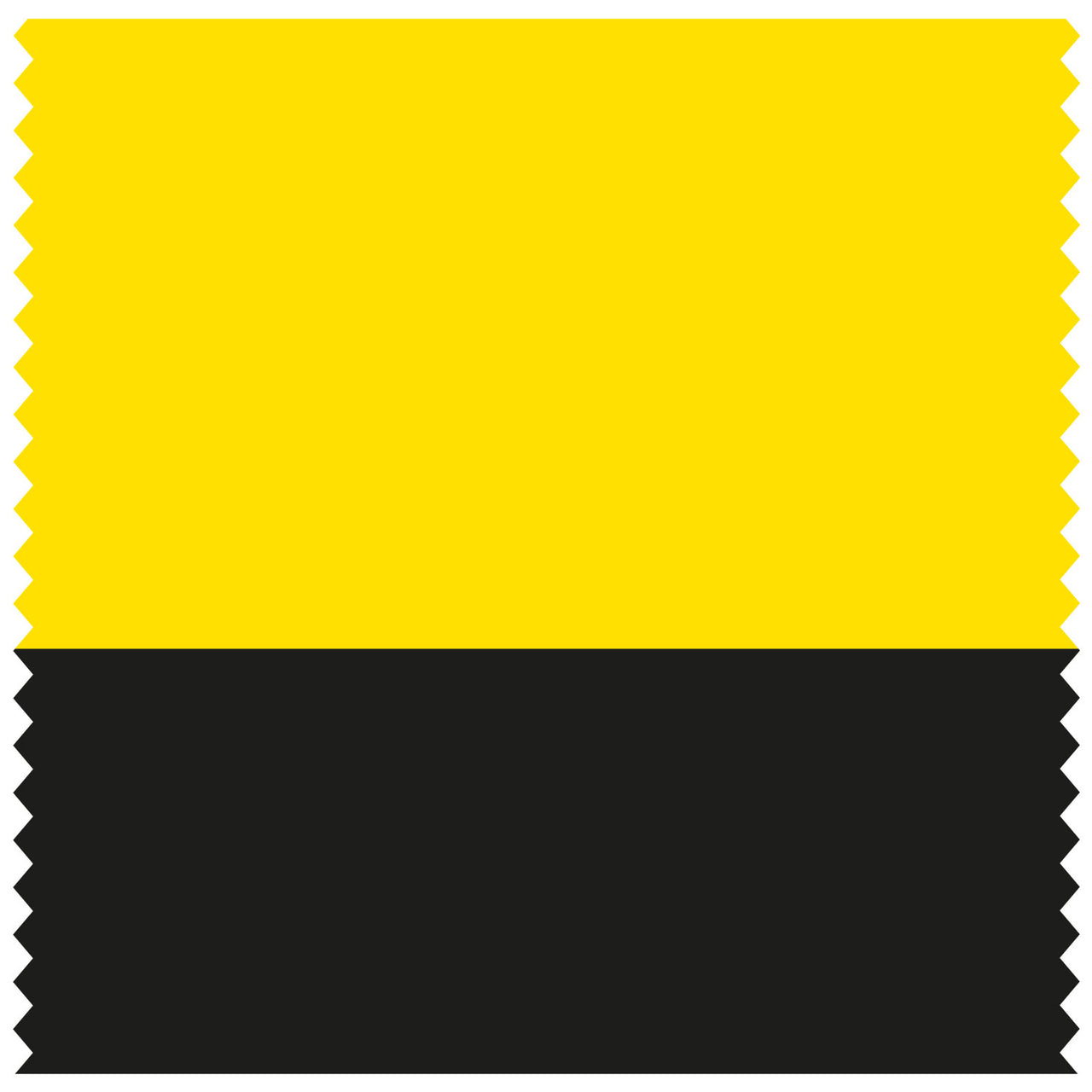 Twin Colours Black & Yellow Roller Blind [549]