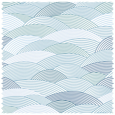 Waves Sea Roller Blind [555]