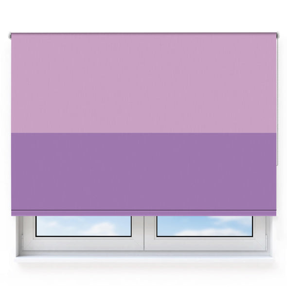 Twin Colour Purples Roller Blind [556]