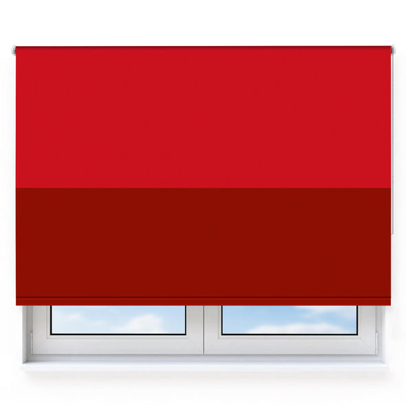 Twin Colour Reds Roller Blind [557]