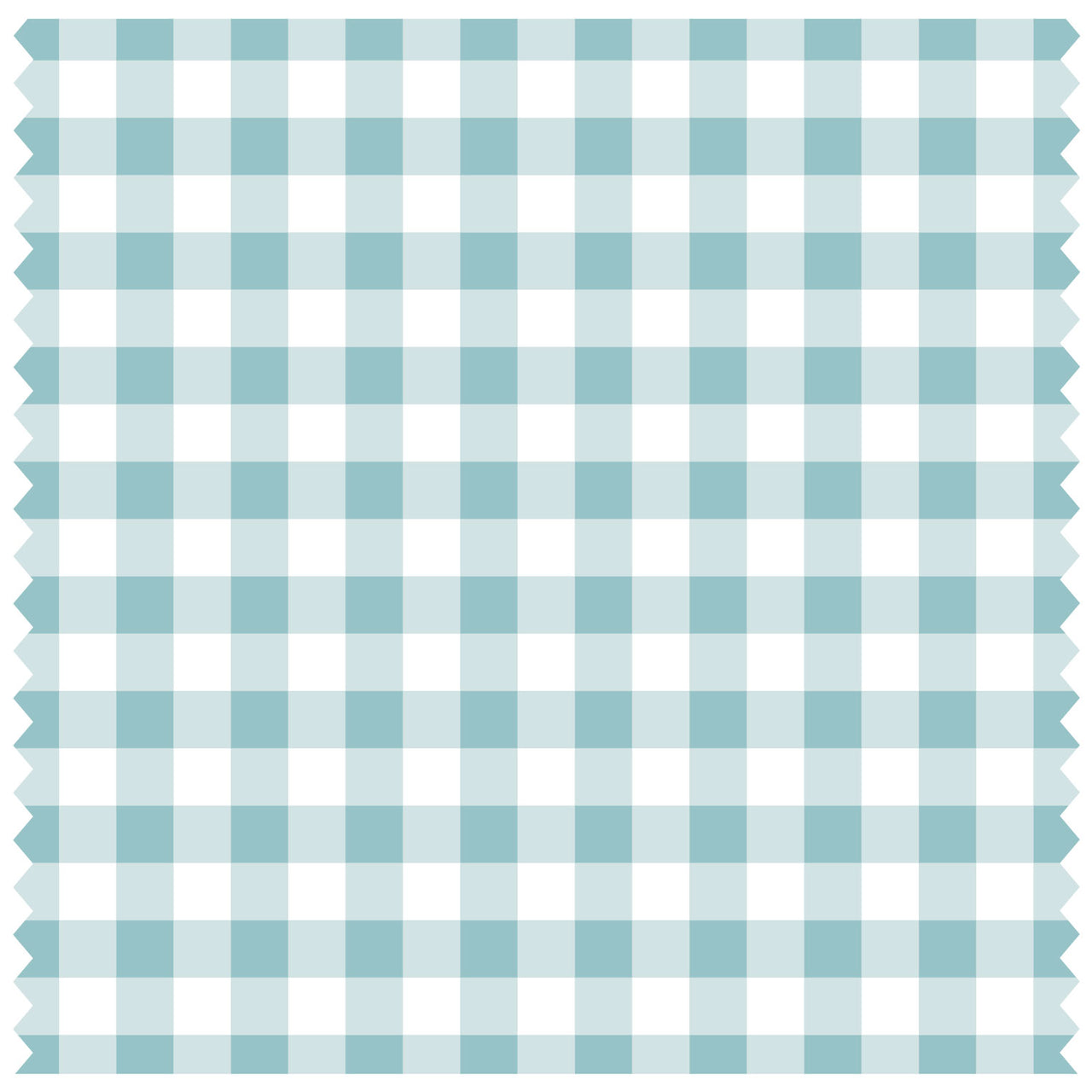 Duck Egg Blue Gingham Roller Blind [071]