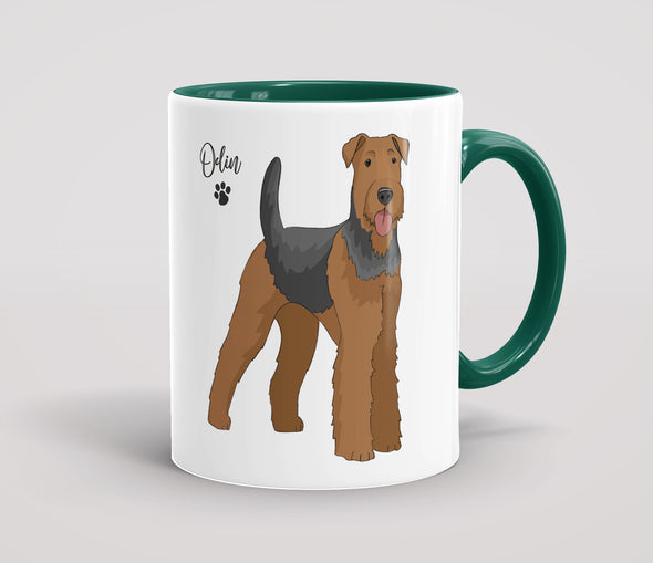 Personalised Airedale Terrier - Mug