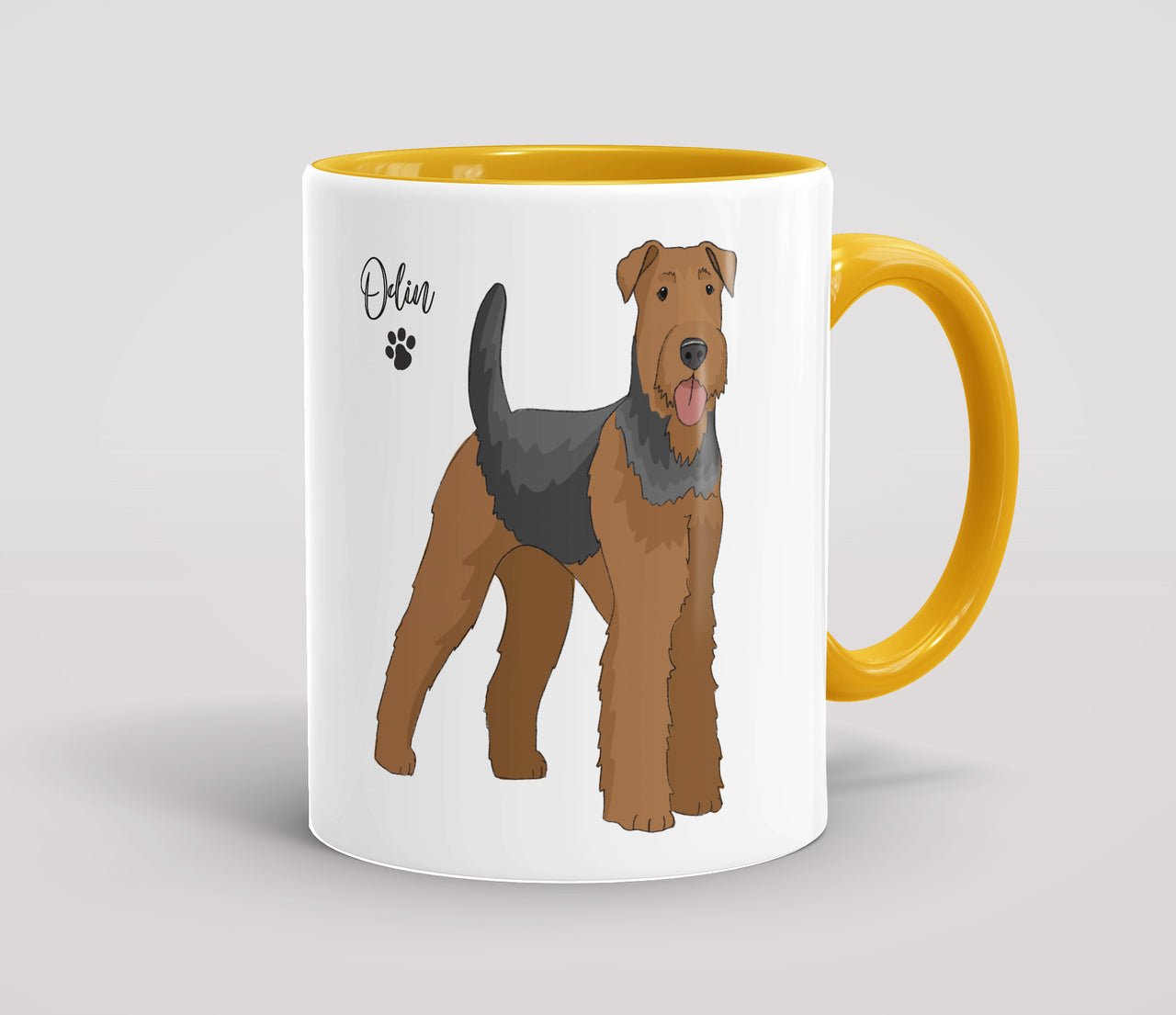Personalised Airedale Terrier - Mug