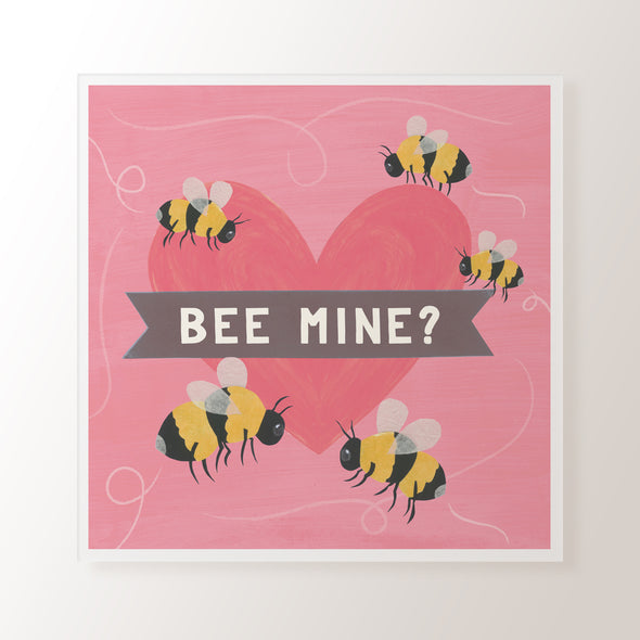 Bee Mine - Small Art Print