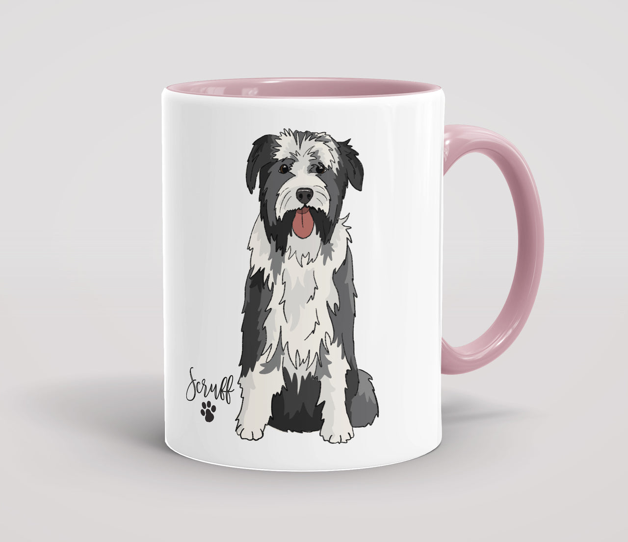 Personalised Bearded Collie - Mug
