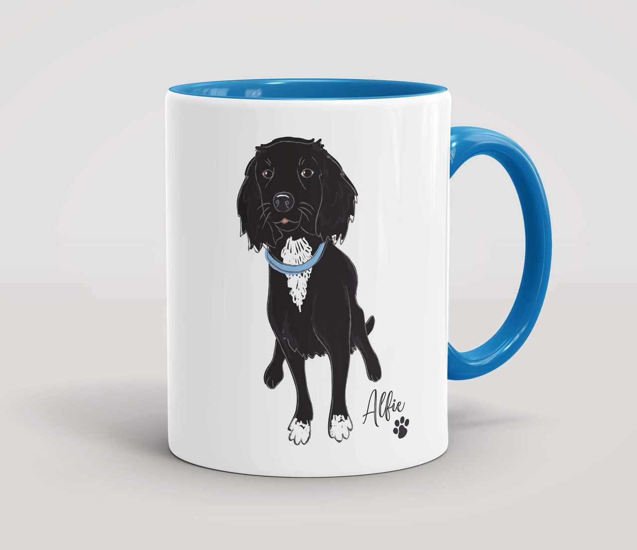 Personalised Black Cocker Spaniel - Mug