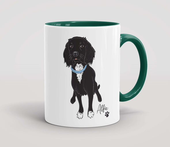 Personalised Black Cocker Spaniel - Mug
