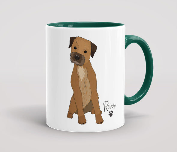 Personalised Border Terrier - Mug