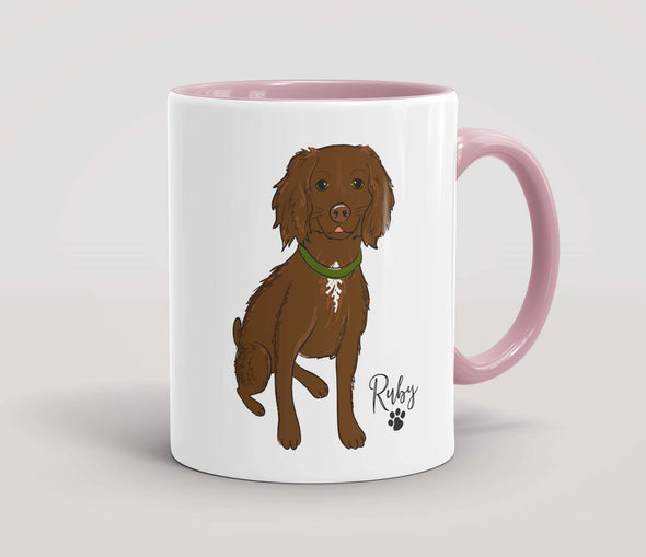 Personalised Chocolate Cocker Spaniel - Mug