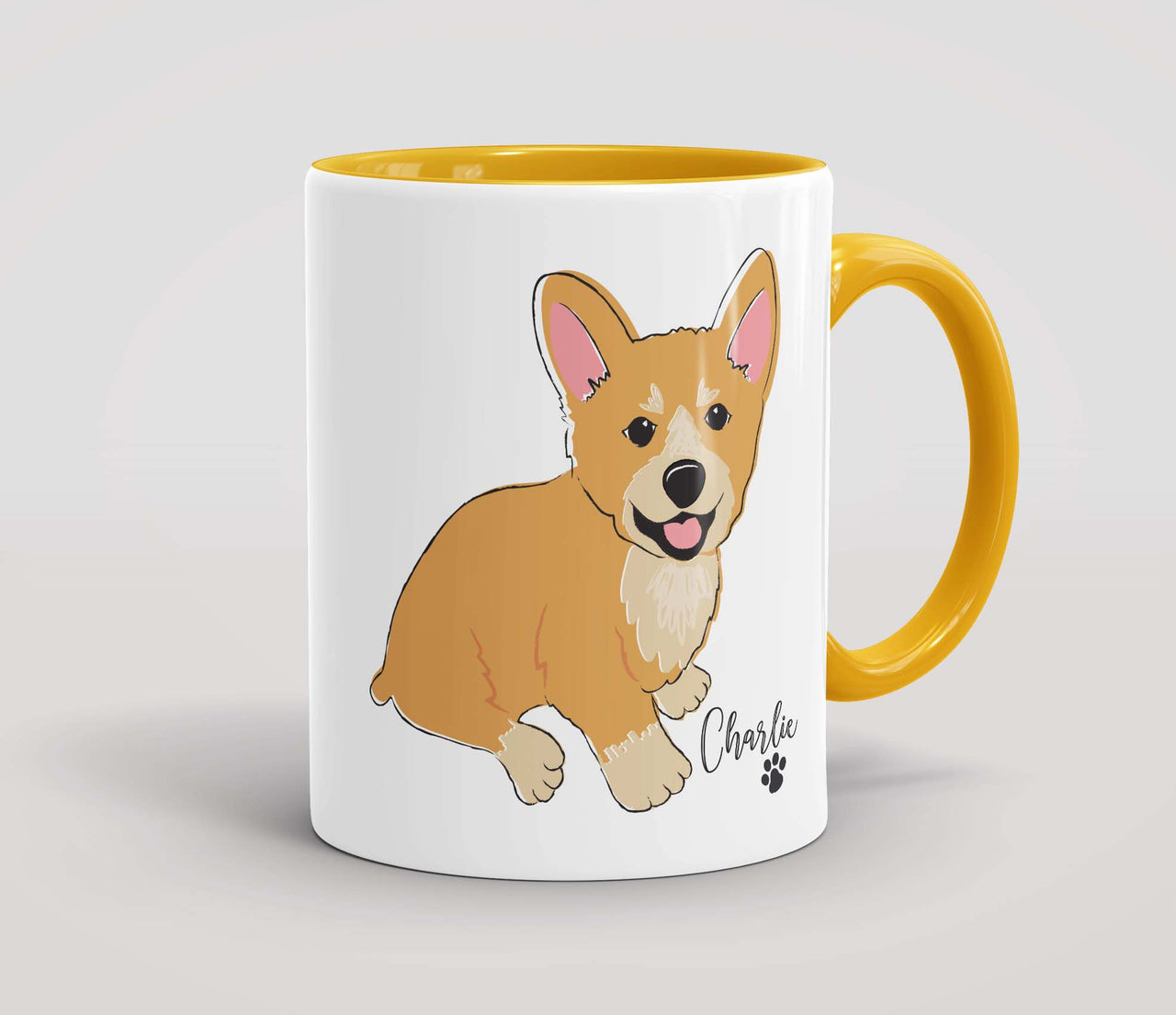 Personalised Corgi - Mug