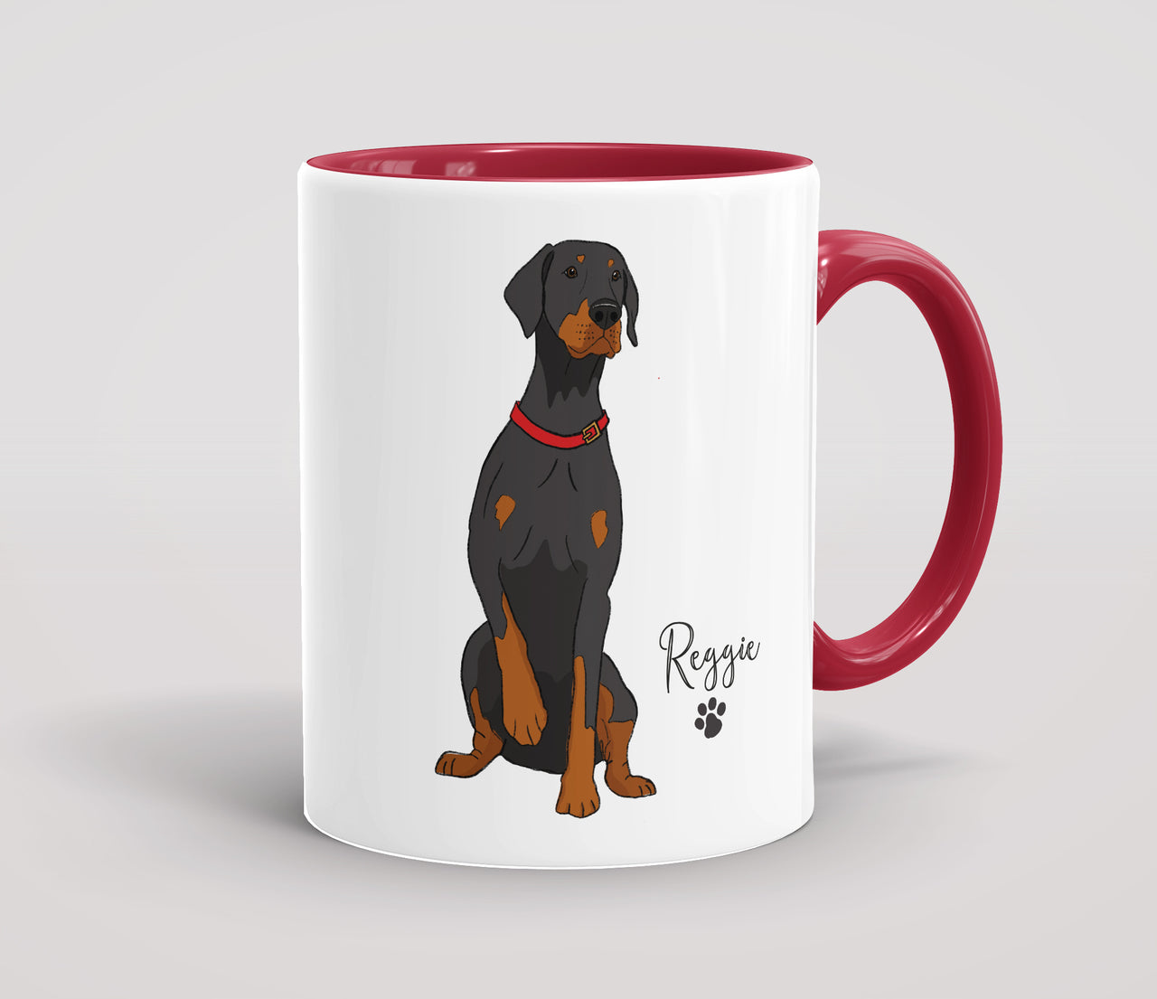 Personalised Doberman - Mug
