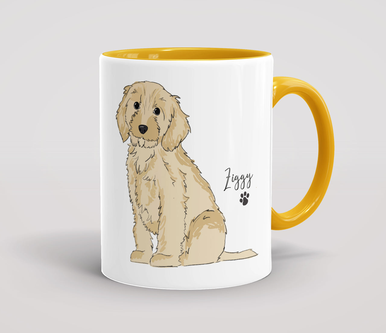 Personalised Cream Cockapoo - Mug